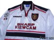 Photo3: Manchester United 1997-1999 Away Long Sleeve Shirt #11 Giggs Champions League Patch/Badge (3)