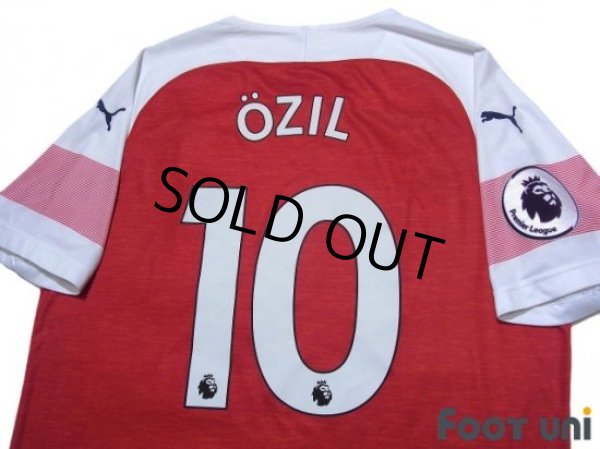 Photo4: Arsenal 2018-2019 Home Shirt #10 Ozil Premier League Patch/Badge (4)