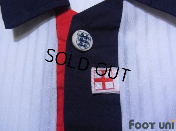 Photo6: England 1998 Home Shirt (6)