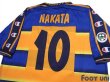 Photo4: Parma 2001-2002 Home Shirt #10 Hidetoshi Nakata Lega Calcio Patch/Badge (4)