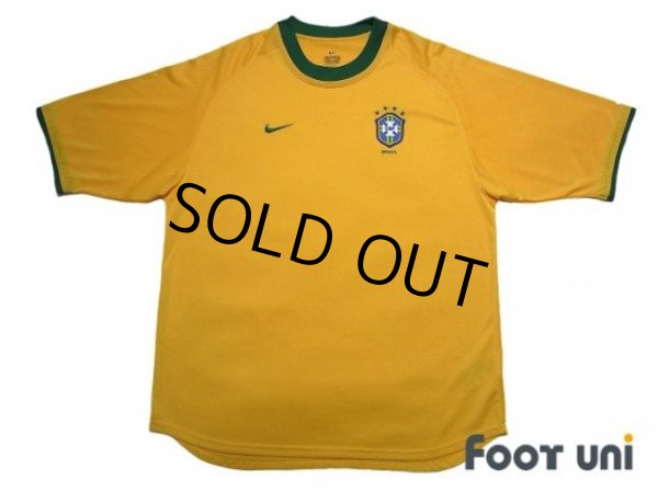 Photo1: Brazil 2000 Home Shirt (1)