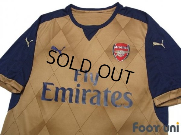 Photo3: Arsenal 2015-2016 Away Shirt (3)