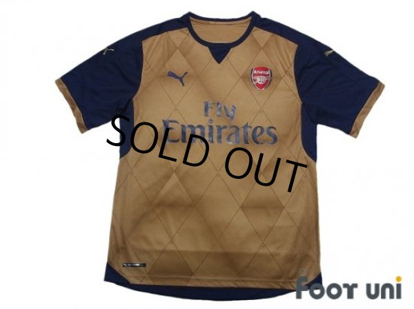 Photo1: Arsenal 2015-2016 Away Shirt (1)