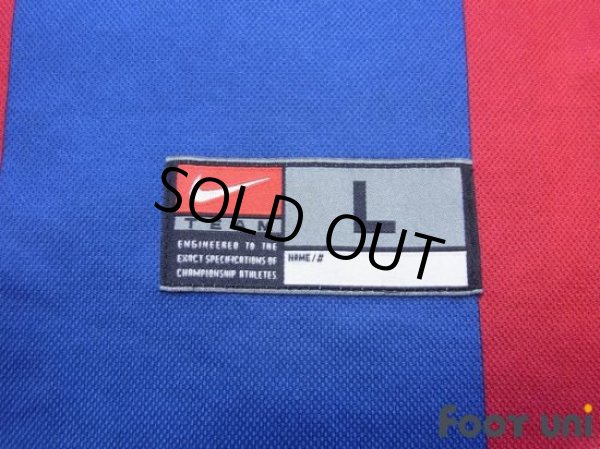 Photo7: FC Barcelona 1998-1999 Home Shirt LFP Patch/Badge (7)