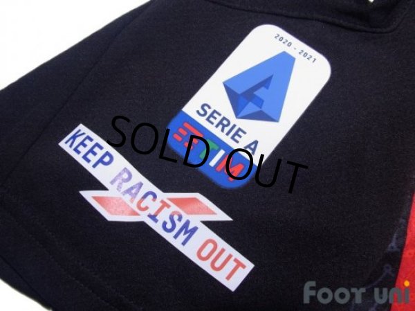 Photo6: AC Milan 2020-2021 Home Shirt #11 Ibrahimovic Serie A Tim Patch/Badge w/tags (6)