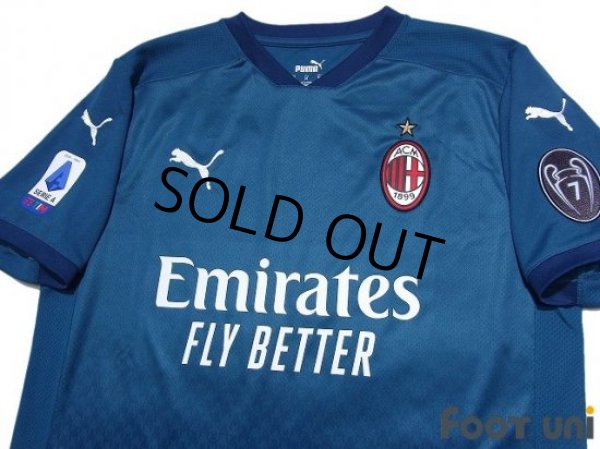 Photo3: AC Milan 2020-2021 Third Shirt #23 Fikayo Tomori Serie A Tim Patch/Badge w/tags (3)