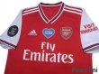 Photo3: Arsenal 2019-2020 Home Shirt BLM Patch/Badge (3)