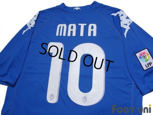 Photo4: Valencia 2010-2011 Third Shirt #10 Juan Mata LFP Patch/Badge w/tags (4)