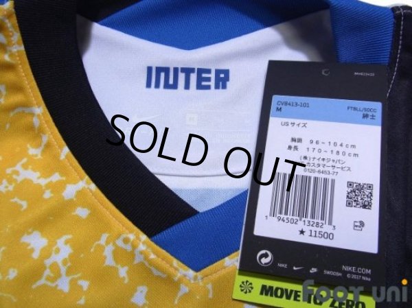 Photo5: Inter Milan 2020-2021 Fourth Shirt #23 Nicolo Barella w/tags (5)