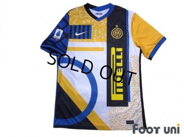 Photo1: Inter Milan 2020-2021 Fourth Shirt #23 Nicolo Barella w/tags (1)