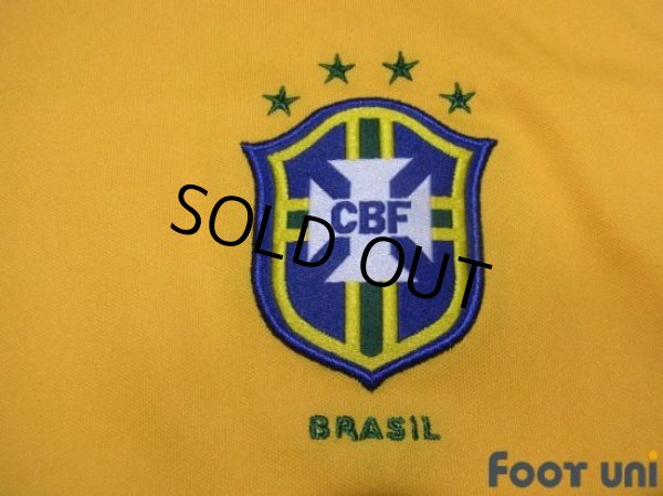 Photo6: Brazil 2000 Home Shirt #18 Fabio Rochemback (6)