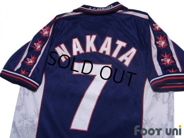 Photo4: Perugia 1999-2000 3rd Shirt #7 Hidetoshi Nakata (4)