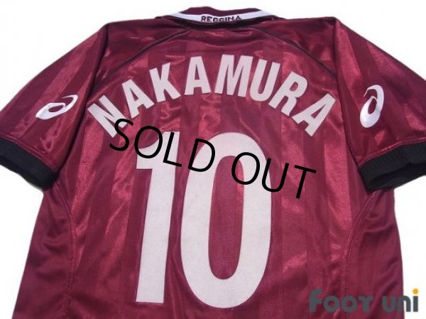 Photo4: Reggina 2002-2003 Home Shirt #10 Shunsuke Nakamura (4)