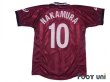Photo2: Reggina 2002-2003 Home Shirt #10 Shunsuke Nakamura (2)