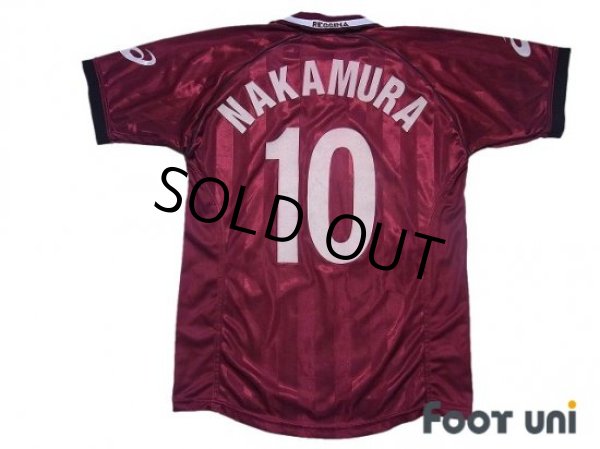 Photo2: Reggina 2002-2003 Home Shirt #10 Shunsuke Nakamura (2)