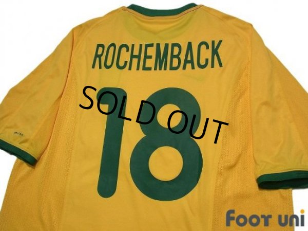 Photo4: Brazil 2000 Home Shirt #18 Fabio Rochemback (4)