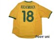 Photo2: Brazil 2000 Home Shirt #18 Fabio Rochemback (2)