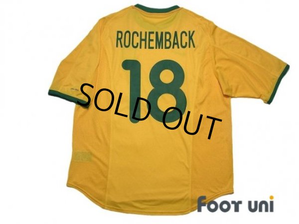 Photo2: Brazil 2000 Home Shirt #18 Fabio Rochemback (2)