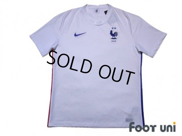 Photo1: France Euro 2020-2021 Away Shirt w/tags (1)