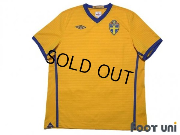 Photo1: Sweden 2010-2011 Home Shirt (1)