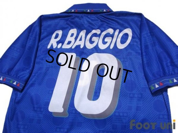 Photo4: Italy 1994 Home Shirt #10 Roberto Baggio w/tags (4)