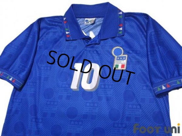 Photo3: Italy 1994 Home Shirt #10 Roberto Baggio w/tags (3)