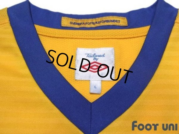 Photo4: Sweden 2010-2011 Home Shirt (4)