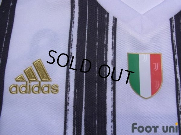 Photo7: Juventus 2020-2021 Home Shirt #7 Ronaldo Scudetto Patch/Badge w/tags (7)