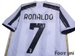 Photo4: Juventus 2020-2021 Home Shirt #7 Ronaldo Scudetto Patch/Badge w/tags (4)