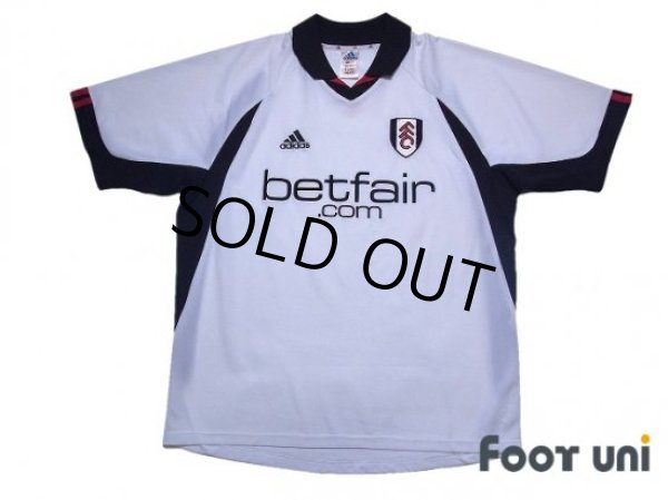 Photo1: Fulham 2002-2003 Home Shirt (1)