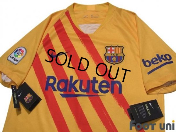 Photo3: FC Barcelona 2019-2020 Fourth Shirt La Liga Patch/Badge w/tags (3)