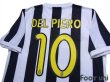 Photo4: Juventus 2009-2010 Home Shirt #10 Del Piero (4)