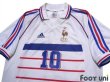 Photo3: France 1999 Away Shirt #10  Zinedine Zidane (3)