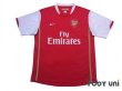 Photo1: Arsenal 2006-2008 Home Shirt (1)