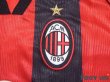 Photo6: AC Milan 1998-1999 Home Shirt #3 Maldini Lega Calcio Patch/Badge (6)
