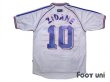 Photo2: France 1999 Away Shirt #10  Zinedine Zidane (2)