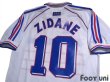 Photo4: France 1999 Away Shirt #10  Zinedine Zidane (4)