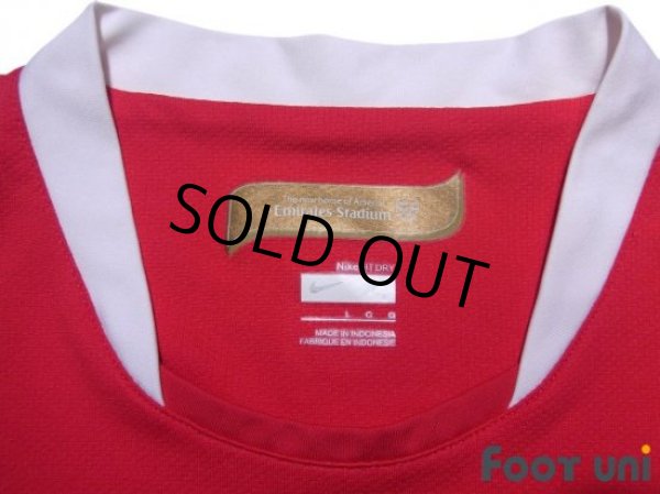 Photo4: Arsenal 2006-2008 Home Shirt (4)