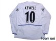 Photo2: Leeds United AFC 2002-2003 Home Long Sleeve Shirt #10 Kewell The F.A. Premier League Patch/Badge (2)