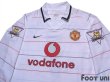 Photo3: Manchester United 2003-2005 Third Long Sleeve Shirt #7 Ronaldo Champions 2002-2003 BARCLAYCARD PREMIERSHIP Patch/Badge (3)