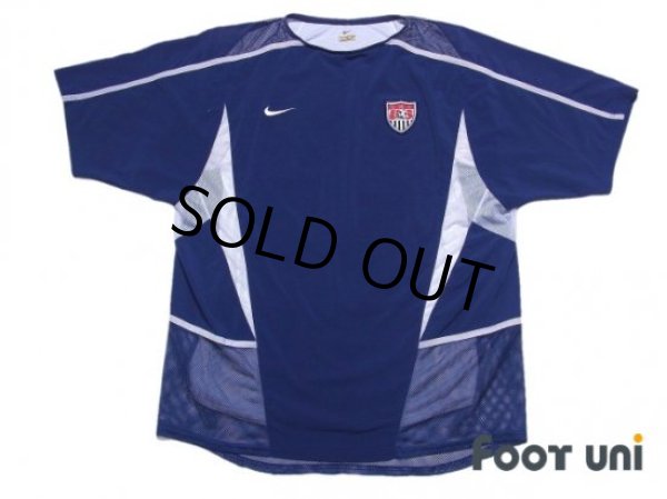 Photo1: USA 2002 Away Authentic Shirt (1)