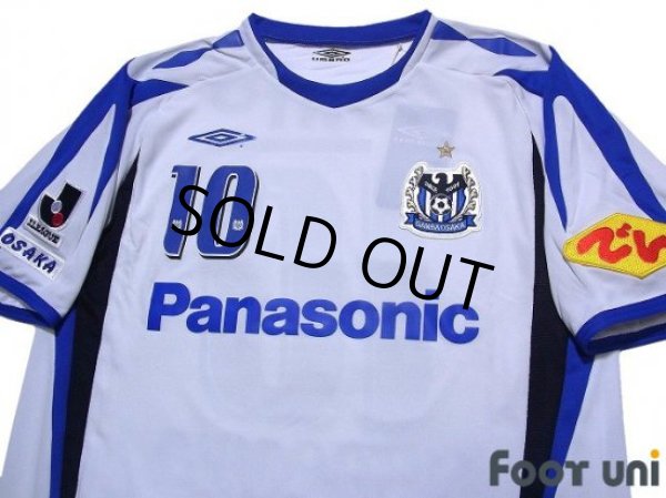 Photo3: Gamba Osaka 2007-2008 Away Shirt #10 Takahiro Futagawa w/tags (3)
