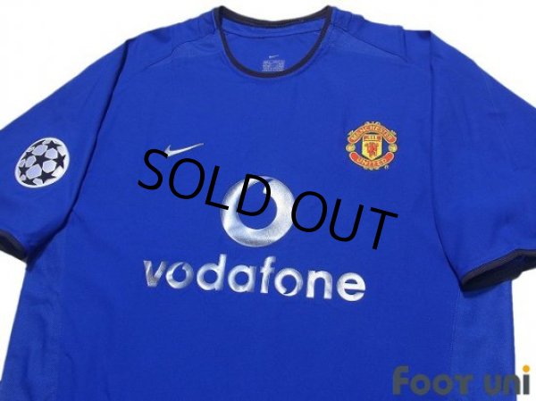 Photo3: Manchester United 2002-2003 Third Shirt #11 Giggs Champions League Patch/Badge (3)