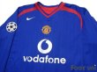 Photo3: Manchester United 2005-2006 Away Long Sleeve Shirt #10 Van Nistelrooy Champions League Patch/Badge (3)