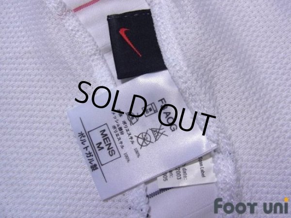 Photo8: Manchester United 2003-2005 Third Long Sleeve Shirt #7 Ronaldo Champions 2002-2003 BARCLAYCARD PREMIERSHIP Patch/Badge (8)