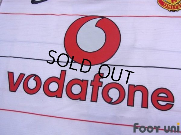 Photo7: Manchester United 2003-2005 Third Long Sleeve Shirt #7 Ronaldo Champions 2002-2003 BARCLAYCARD PREMIERSHIP Patch/Badge (7)