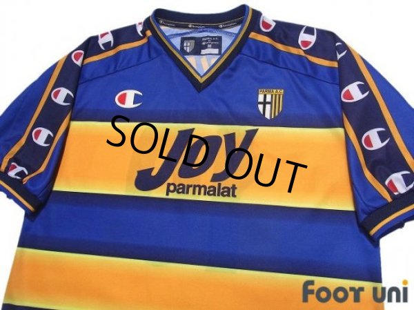 Photo3: Parma 2001-2002 Home Shirt #10 Hidetoshi Nakata (3)