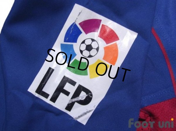 Photo8: FC Barcelona 2004-2005 Home Authentic Shirt #15 Edmilson LFP Patch/Badge (8)
