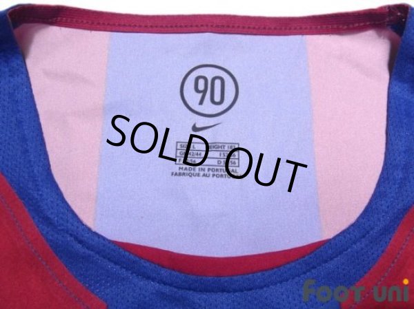 Photo5: FC Barcelona 2004-2005 Home Authentic Shirt #15 Edmilson LFP Patch/Badge (5)