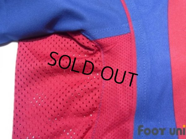 Photo6: FC Barcelona 2004-2005 Home Authentic Shirt #15 Edmilson LFP Patch/Badge (6)